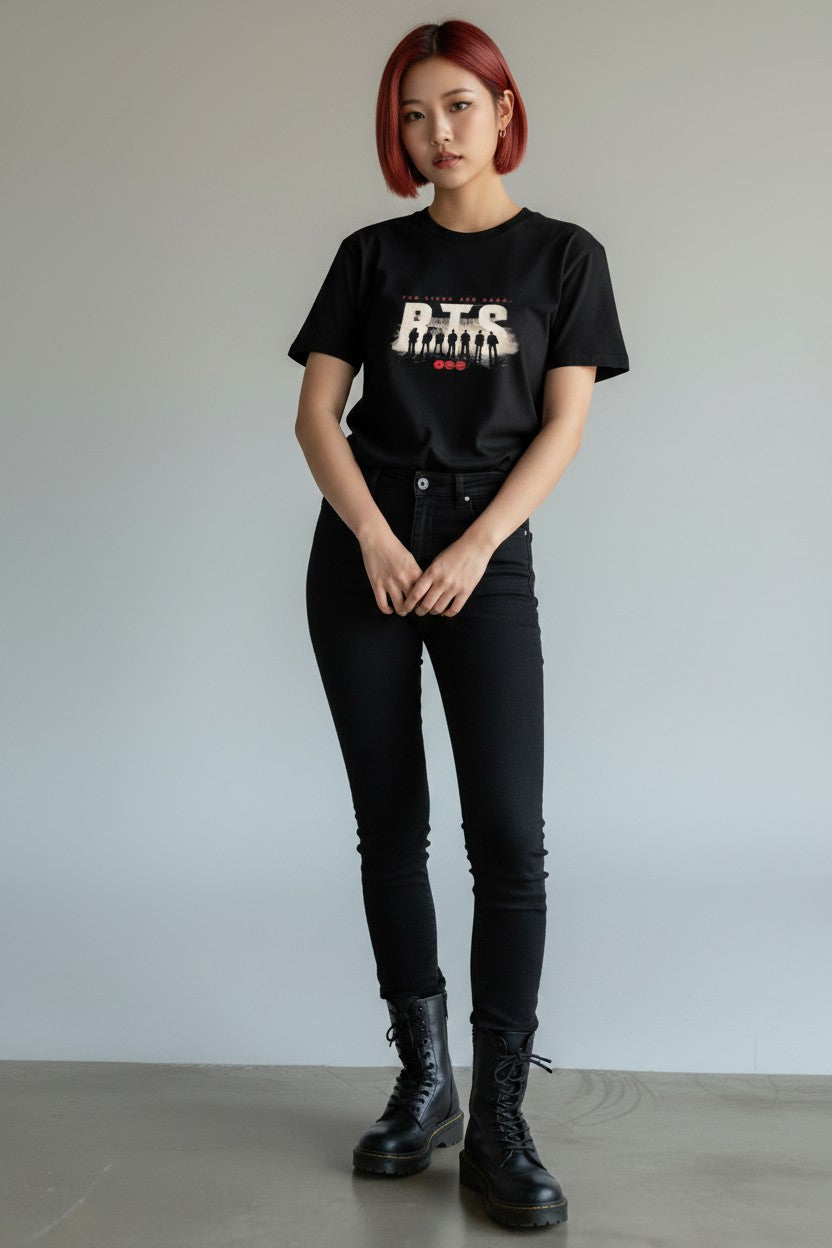POLERA BTS SOMBRA 2 NEGRO