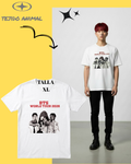 POLERA BTS PERSONALIZADO 2 BLANCO