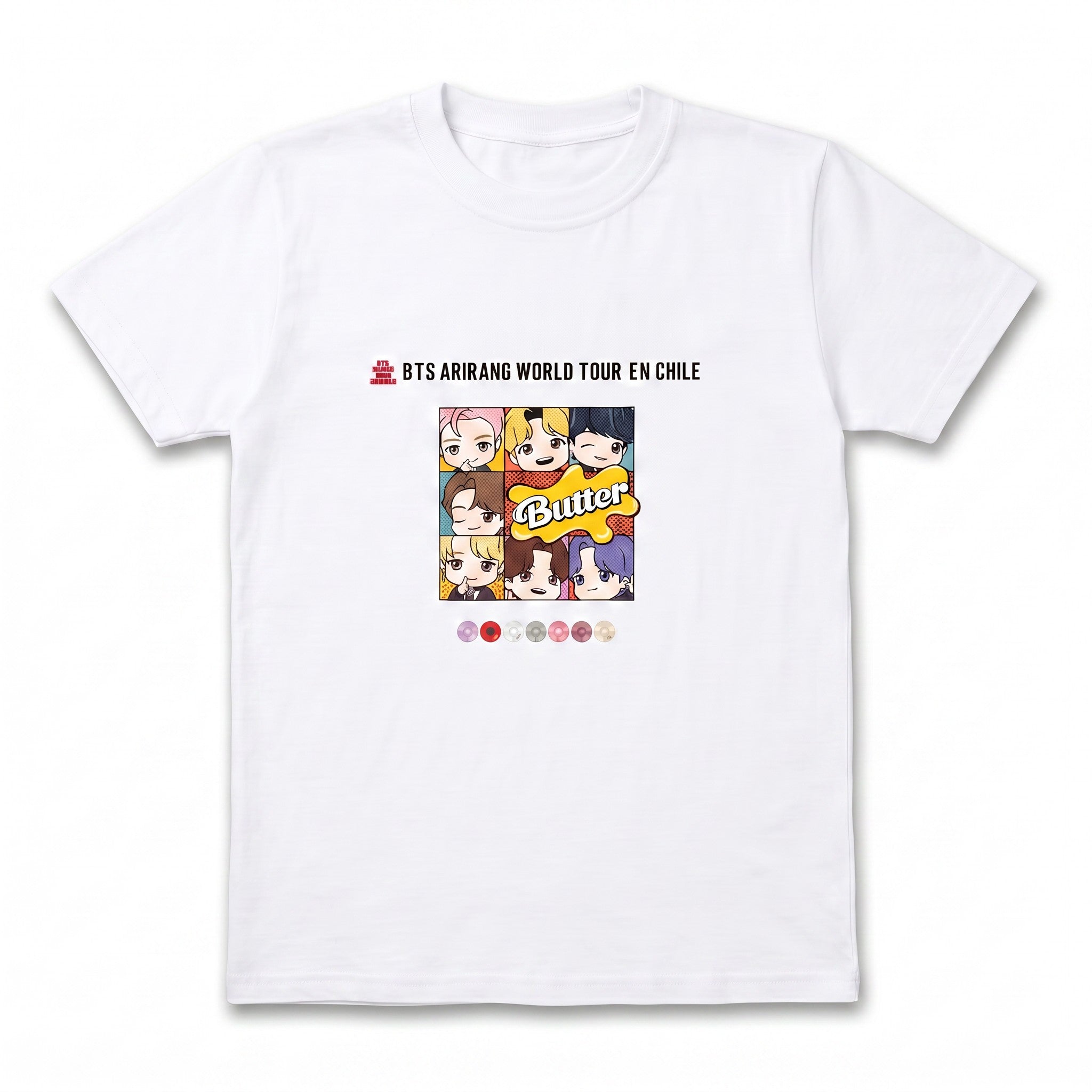 POLERA BTS ARIRANG BUTTER BLANCO