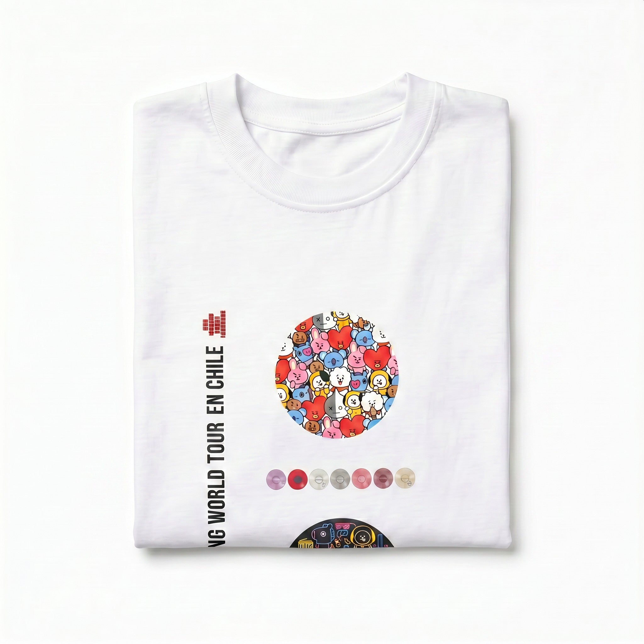 POLERA BTS STONO BLANCO