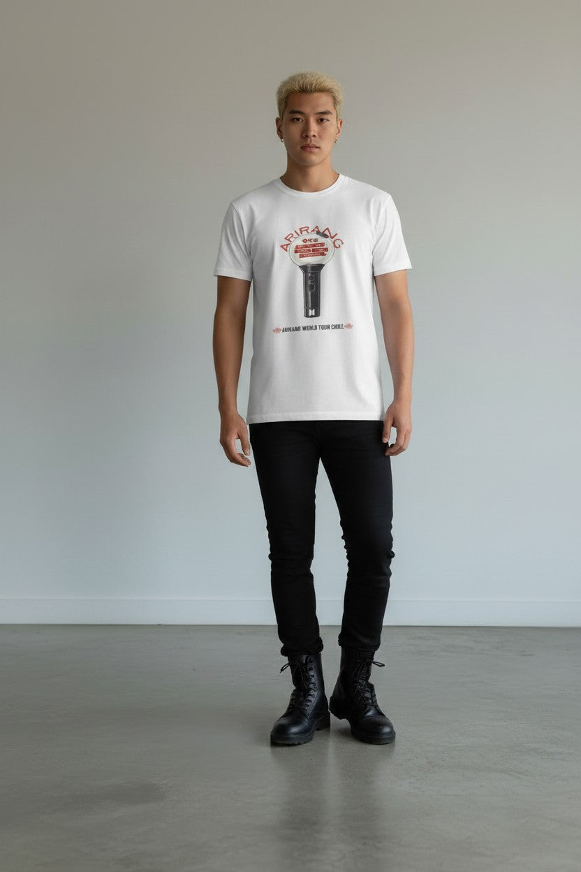 POLERA BTS BOMB 1 BLANCO