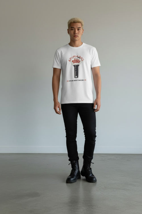 POLERA BTS BOMB 1 BLANCO