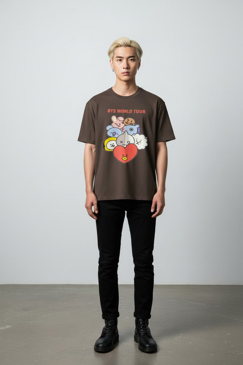 POLERA BTS 21 EXCLUSIVO 2 CAFE