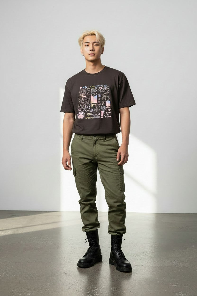 POLERA BTS LO MEJOR 2 CAFE