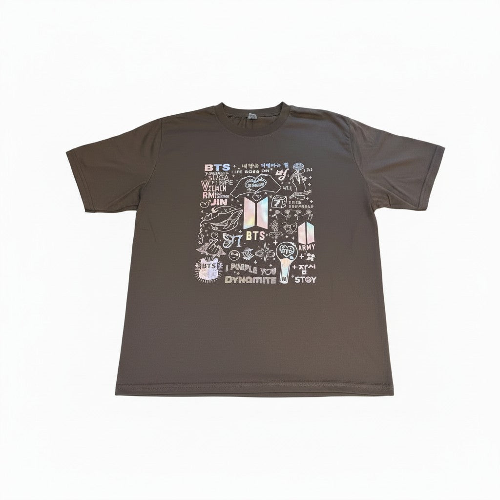 POLERA BTS LO MEJOR 2 CAFE