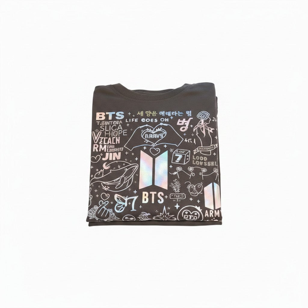 POLERA BTS LO MEJOR 2 CAFE