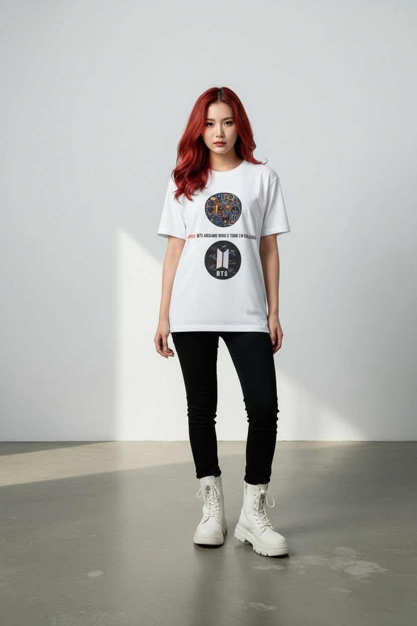 POLERA BTS STONO BLANCO