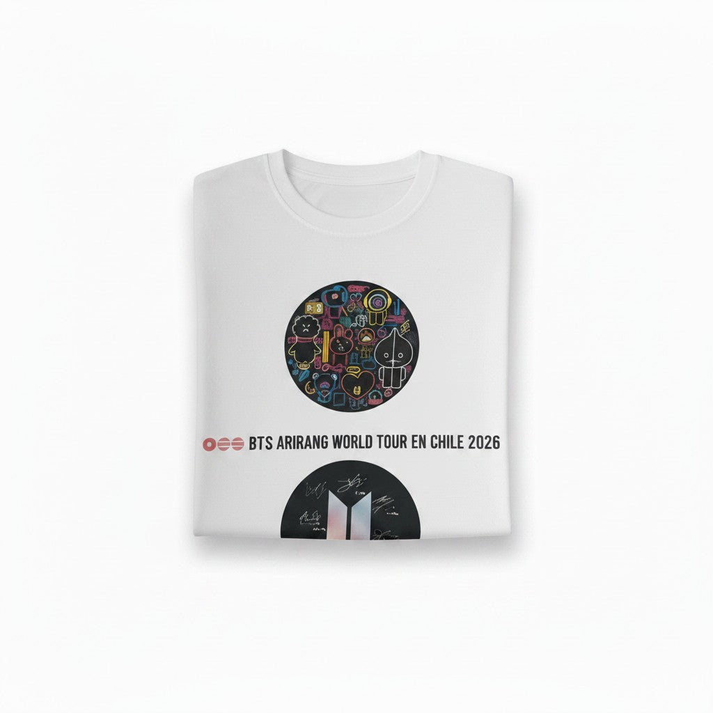 POLERA BTS STONO BLANCO