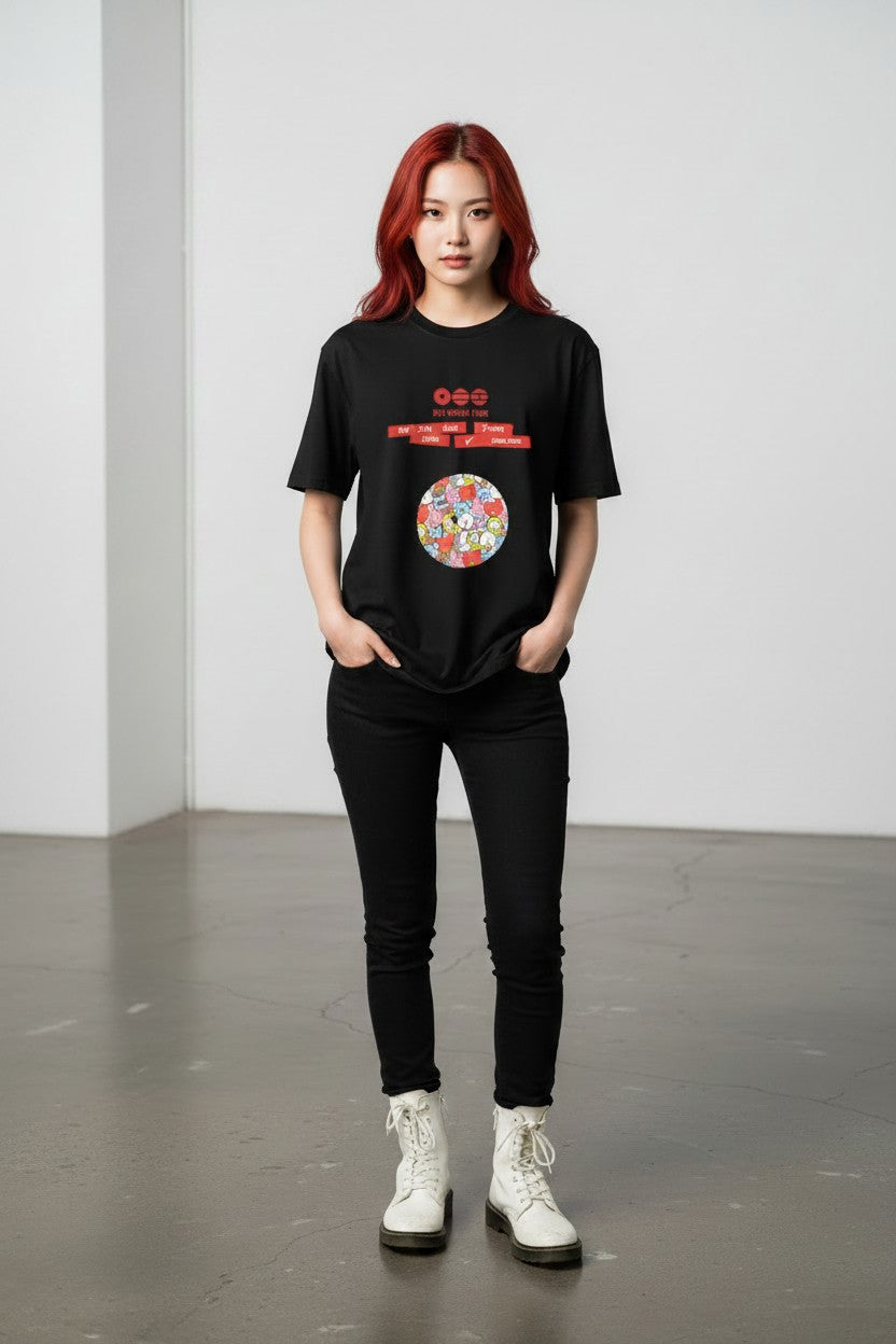 POLERA BTS 21 WORLD TOUR 2 NEGRO