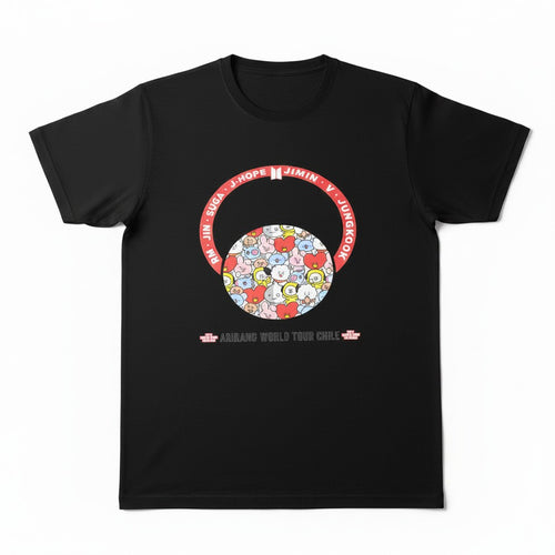 POLERA BTS 21 ARIRANG NEGRO