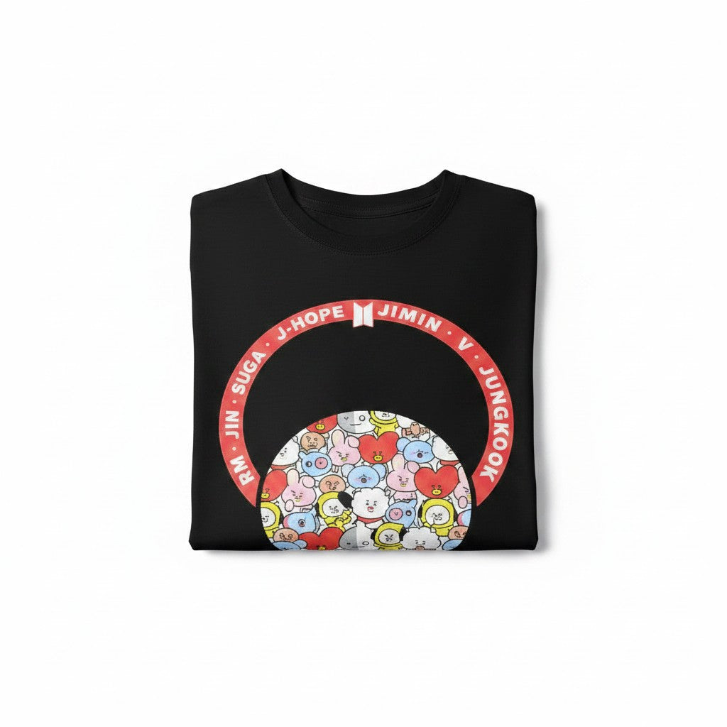 POLERA BTS 21 ARIRANG NEGRO
