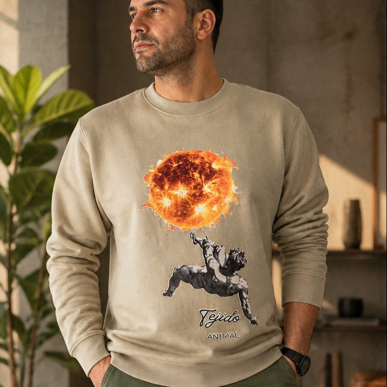 POLERON CREWNECK SOL BEIGE