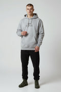 POLERON HOODIE PANTERA LT GRIS