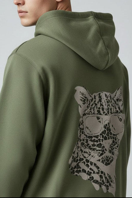 POLERON HOODIE JAGUAR VERDE