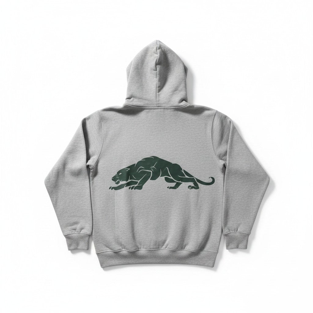 POLERON HOODIE PANTERA LT GRIS