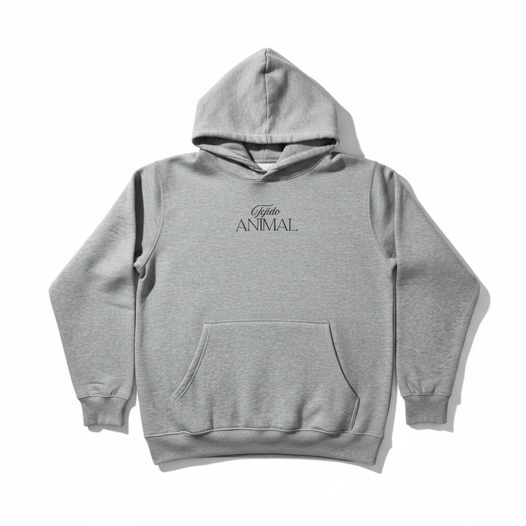 POLERON HOODIE PANTERA LT GRIS