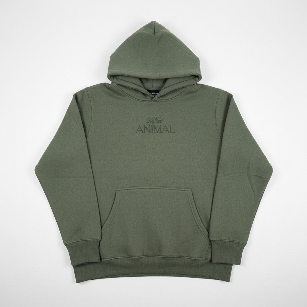 POLERON HOODIE JAGUAR VERDE