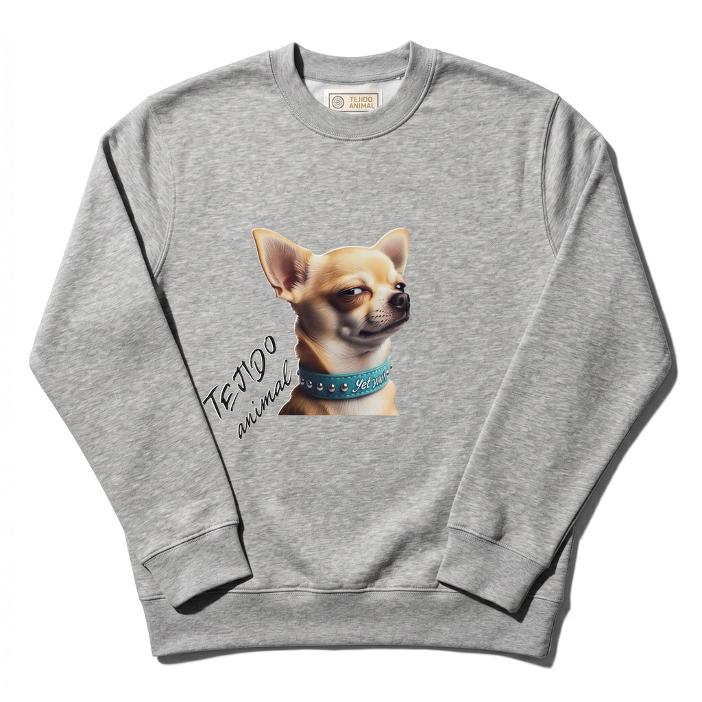 POLERON CREWNECK DOGMEX GRIS
