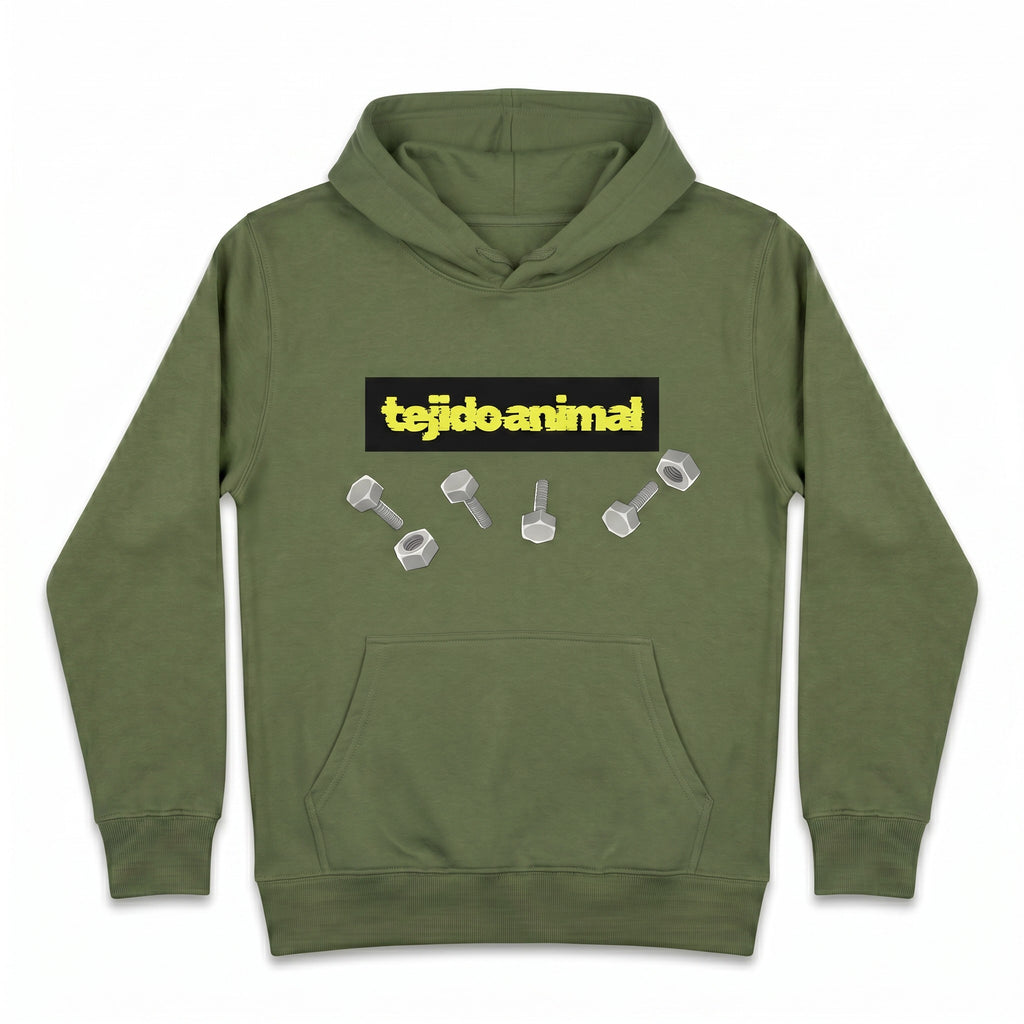 POLERON HOODIE MONSTER VERDE